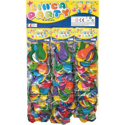 CARTELLA DA 40 BUSTE DI 10 PALLONCINI CON SCRITTA